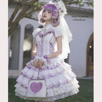 Angelo Rose Gothic Lolita Style Dress JSK (OZ01)